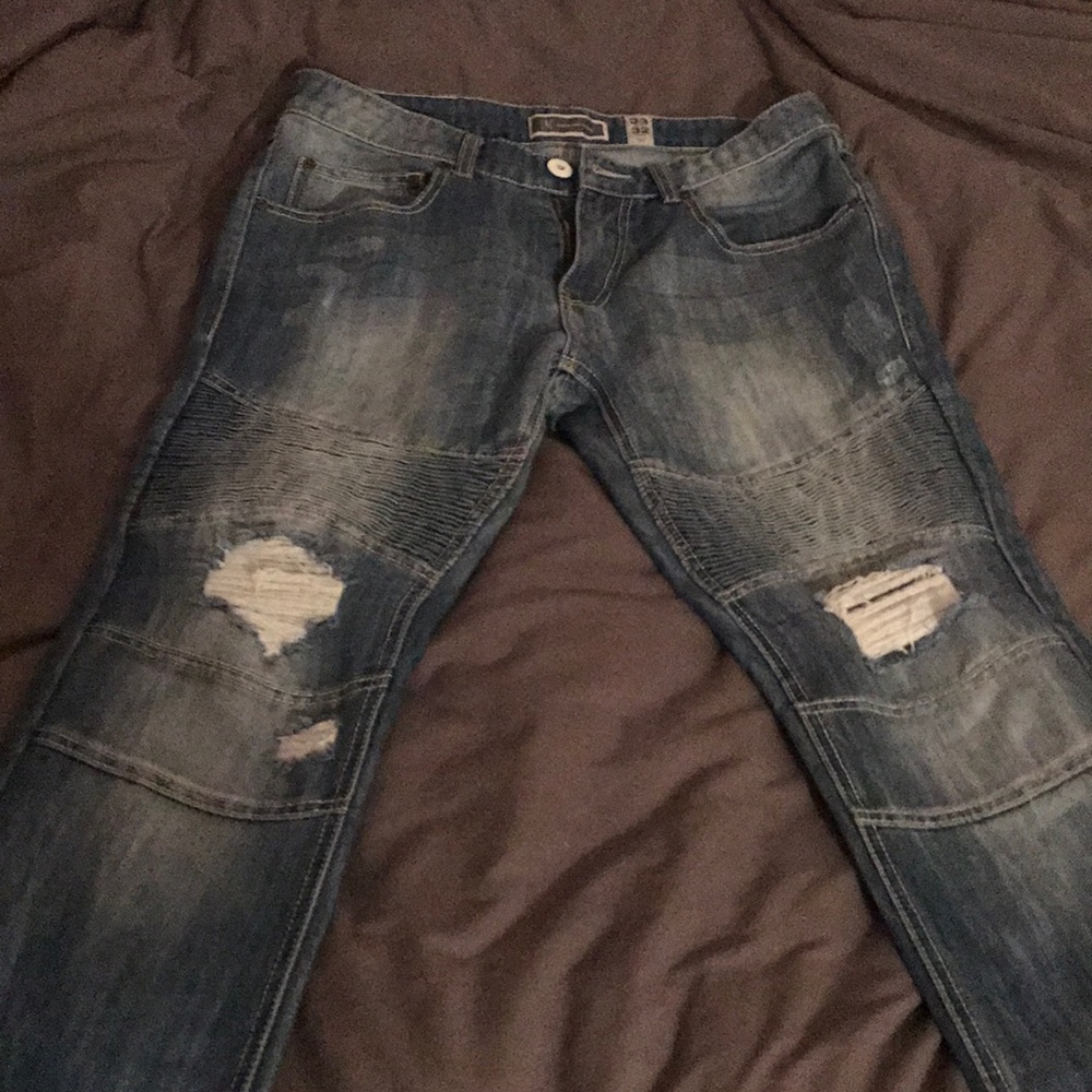 Men’s INC Moto Jeans 33x32